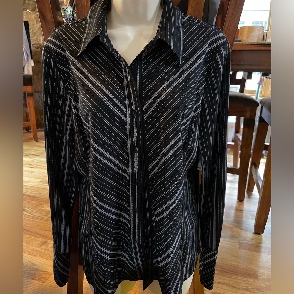 Worthington stretch blouse large